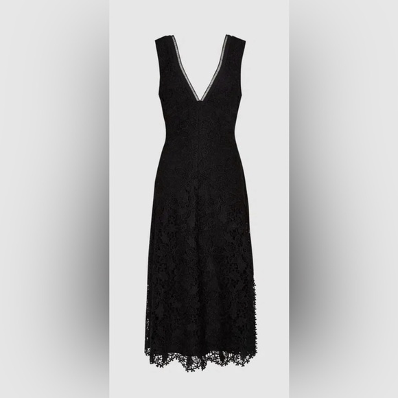 Reiss Barbara Lace midi dress - Picture 5 of 11